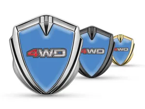 Silicone Emblem Badge Tuning Style Shiny Finish